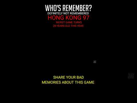 DID YOU PLAY? DEFINITELY NOT - HONG KONG 97 (BIZZARE) - SNES #shorts