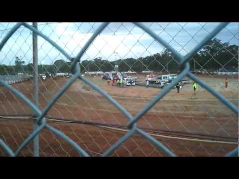 Sprintcar rollover
