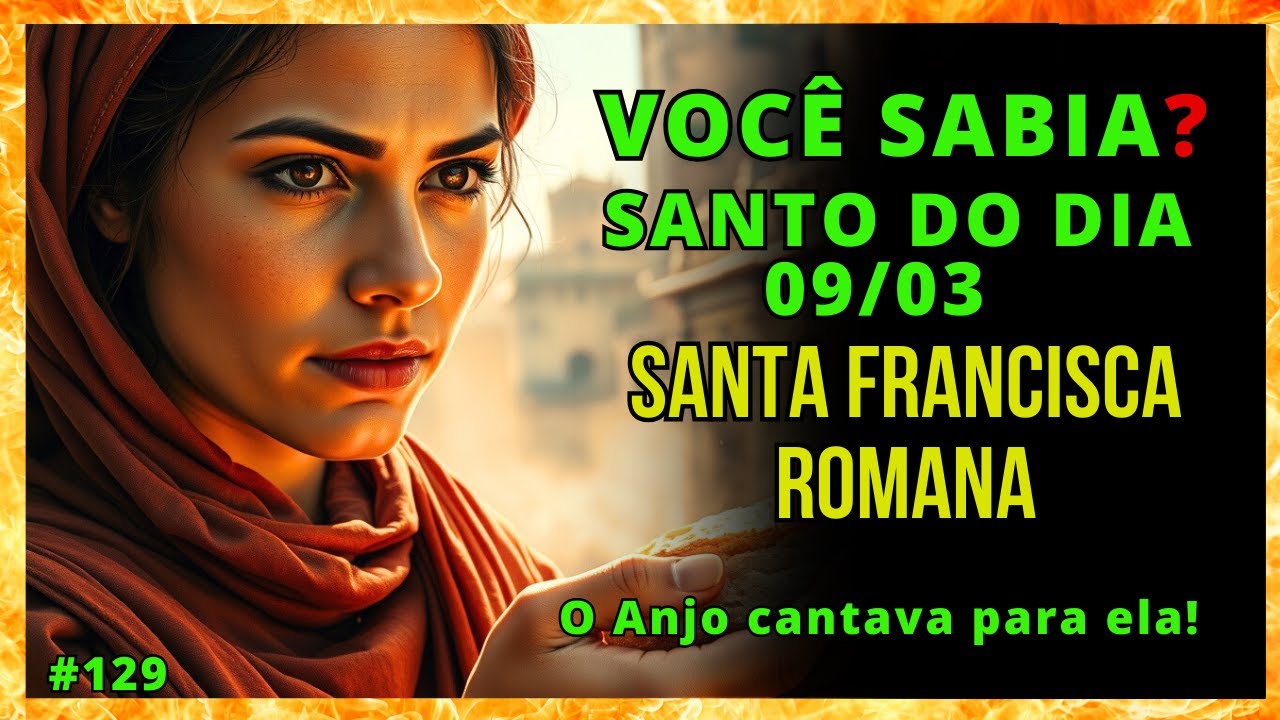 ✝️Você sabia❓ Santa Francisca Romana A Santa que via seu Anjo da Guarda!💞