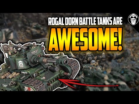Rogal Dorn Battle Tanks Are AWESOME! | Astra Militarum | Warhammer 40,000