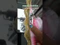How To Attach Lace In Saree Chudithar Aari Work Zardosi Lace Saree Border Sewing Border Stitching