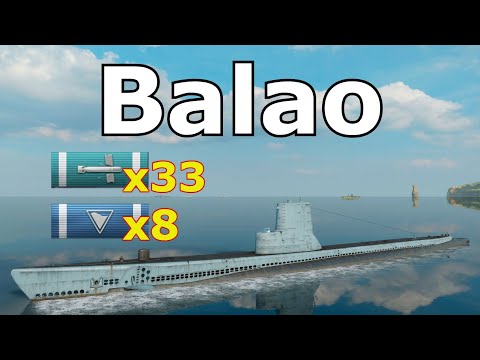 World of WarShips Balao - 2 Kills 272K Damage