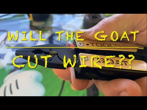 GOAT TOOL multitool #15 wire cutters, again, will they cut?