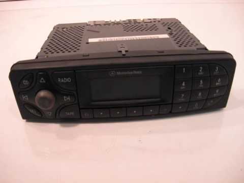 2002 Mercedes C230 W/O NAVI, RADIO, 2038201086, RECVR - mbiparts.com Used OEM Mercedes Parts ... OEM