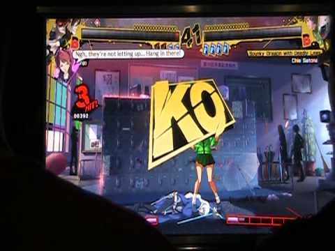 Gamecenter P4A 24-Hour Event Casuals - Kamen Rider Tag (Mitsuru) vs Raikanami (Chie)