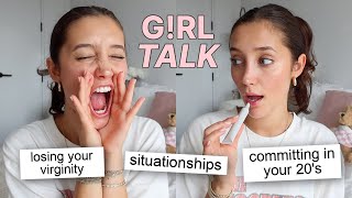 answering personal af GIRL TALK questions... situationships, s*x, and insecurities
