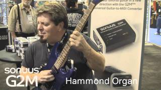 sonuus G2M V2 NAMM11 -- Dan Lawson plays saxophone (V2)