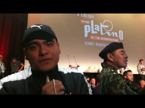 Aczino (en entrevista por los Premios Platino 2018)