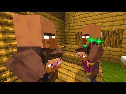 O1G - I found out what Minecraft villagers do when no one is around.. (Creepy)