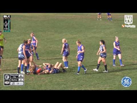 2016 GE Womens BDAFL - Newcastle City Blues v Warners Bay Bulldogs