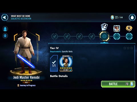 Jedi Master Kenobi Tiers 1-3 Guide + Relic 7 Unlock