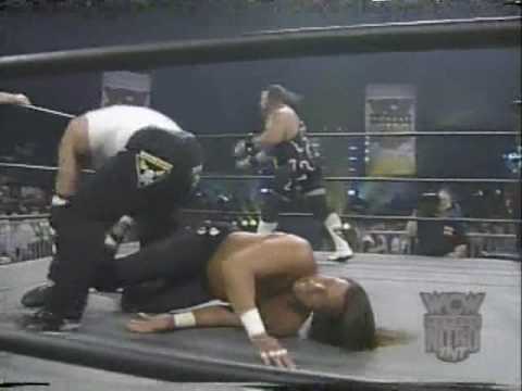 (3.17.1997) Road to Spring Stampede 1997 Part 3 - Hugh Morrus & Konnan vs. Joe Gomez & The Renegade