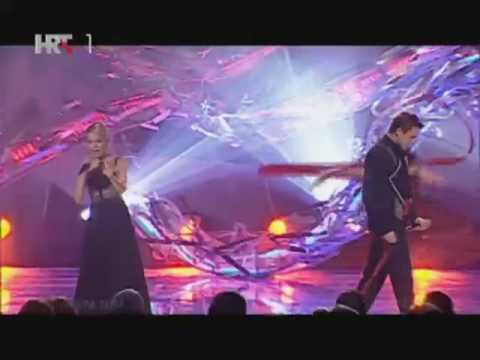 Igor Cukrov i Andrea Šušnjara - Lijepa tena (Finale DORA 2009) - WINNER ESC CROATIA
