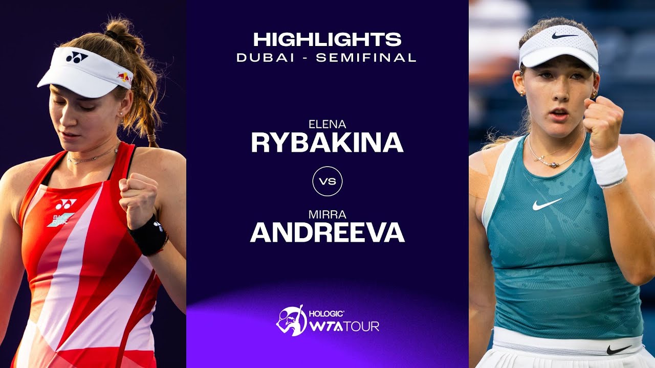 Dubai 2025 Semifinal-1 | WTA