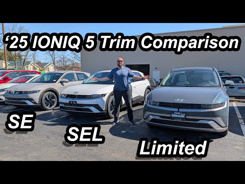 2025 Hyundai Ioniq 5 Trim Comparison | SE vs SEL vs Limited