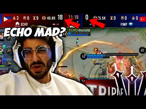 So this is what Serious Echo Looks Like | ECHO vs FIMP Game 3 | Mobile Legends