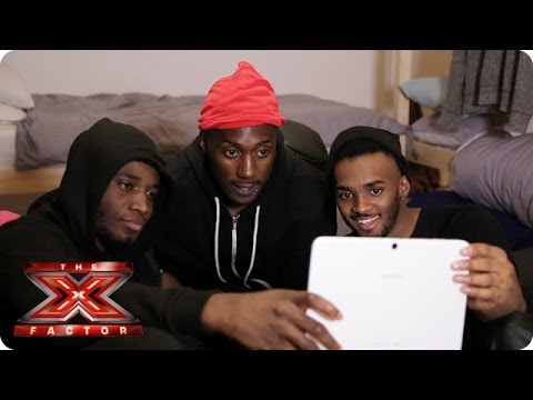 Rough Copy take the "grapes challenge" - Samsung Video Diaries - The X Factor UK 2013