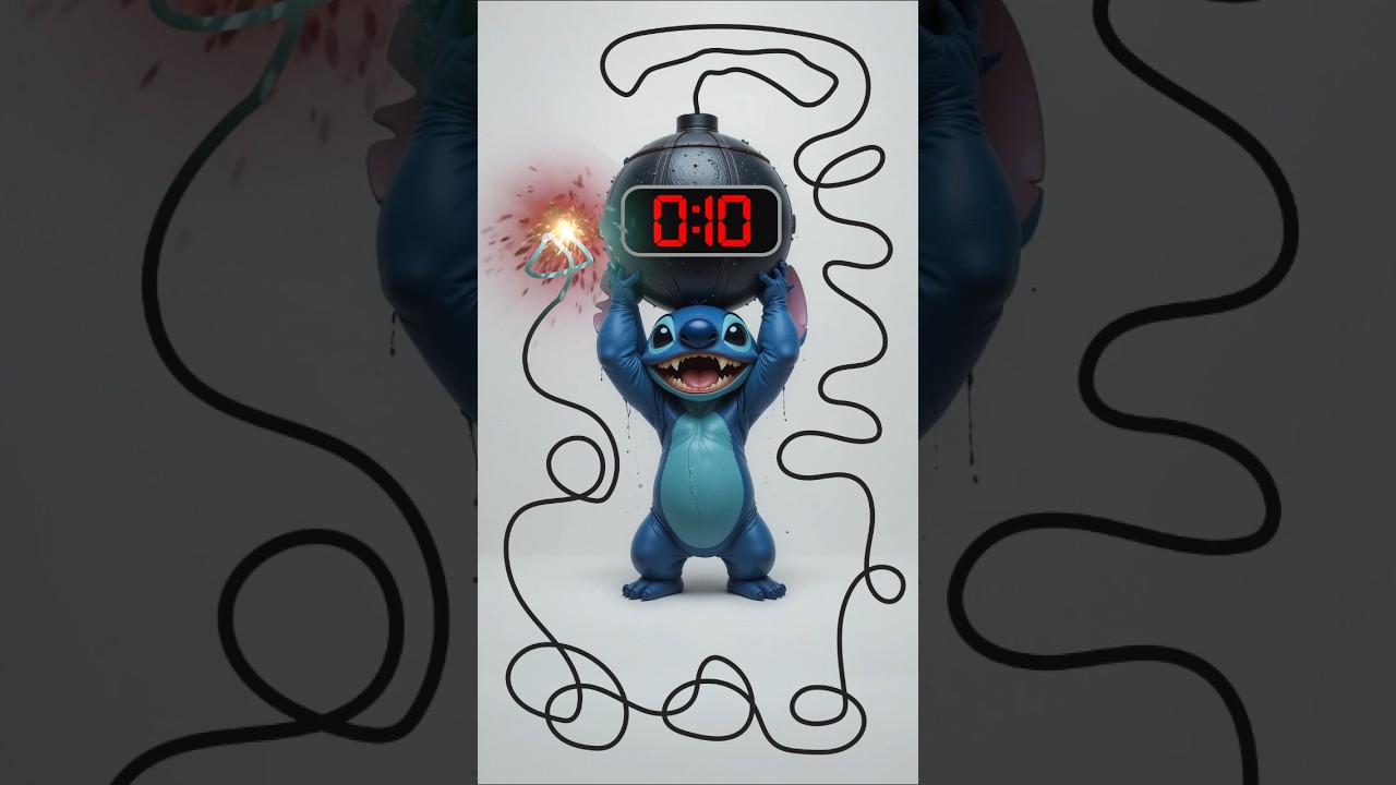 10 Second Timer Bomb - STITCH