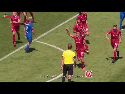 Die Tore zum Spiel RWE vs  WSV 5 8 2018