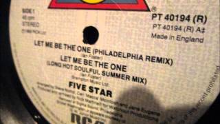 Five Star  - Let me be the one. 1985 (12&quot; Philadelphia remix)