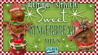 Vintage Inspired Christmas Gingerbread Goodies