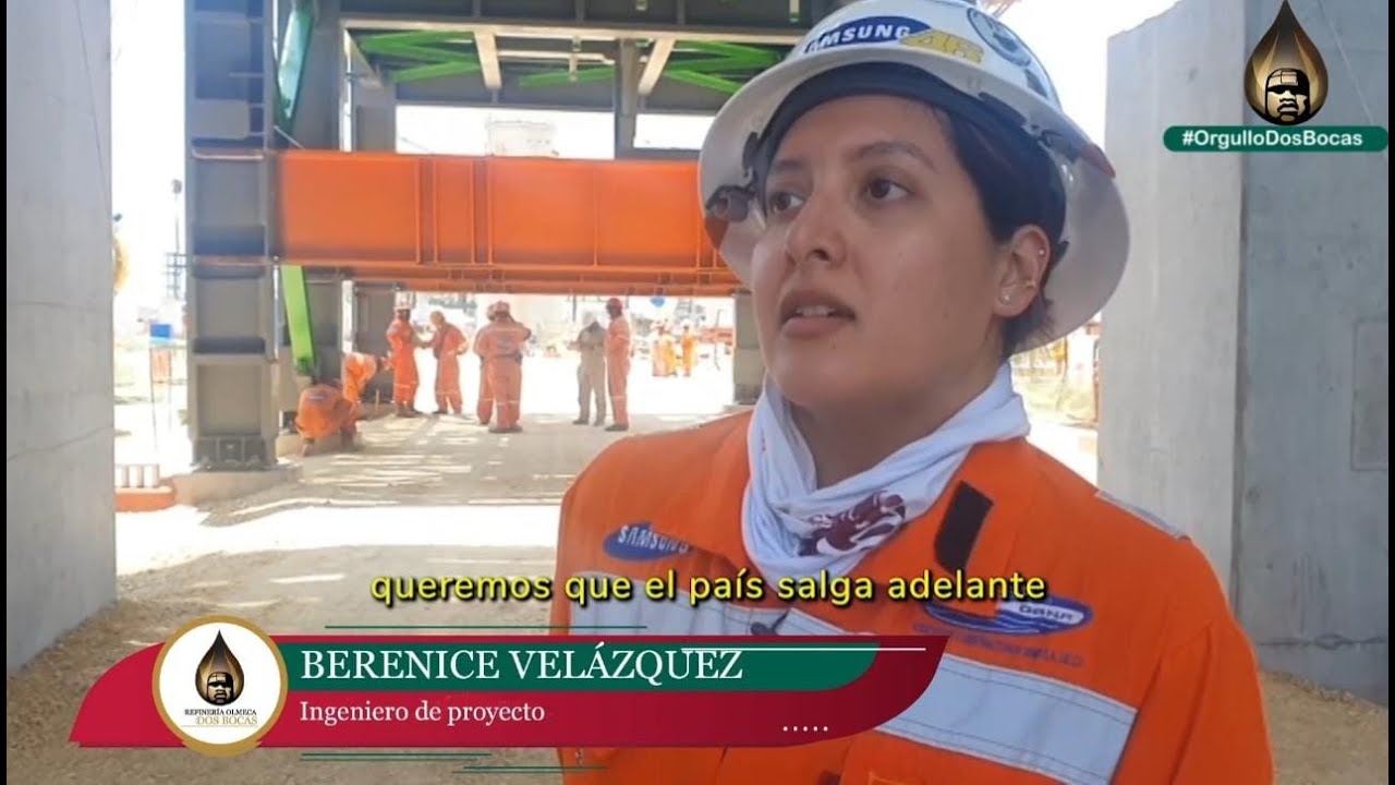 Talento de ingenieros y trabajadores mexicanos permite superar los retos en Refinería Dos Bocas