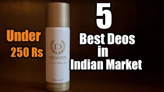 Best Deodorants Under 250 Rs | With Amazon Links
