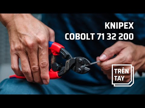 Varžtų kirpimo replės Knipex 7132200; 200 mm video
