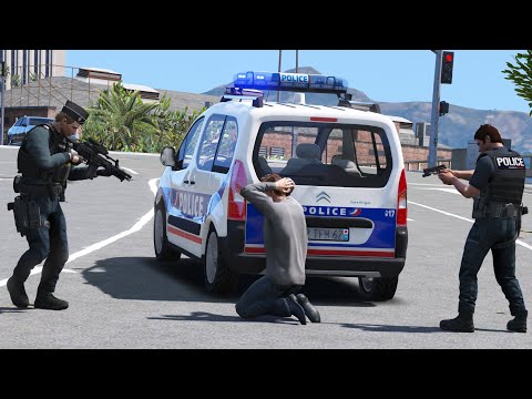 [GTA 5] POLICE CHASE A MAN THROUGHOUT THE CITY | LSPDFR #917