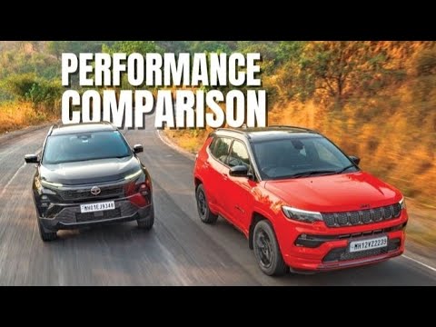 🚘 Tata Harrier vs Jeep Compass Diesel AT – Performance Comparison (2026)