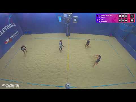 20:25 O. Miroshnychenko / V. Kushch - M. Kisil / V. Kraievskyi 24.01.2023 | Winners Beach Volleyball