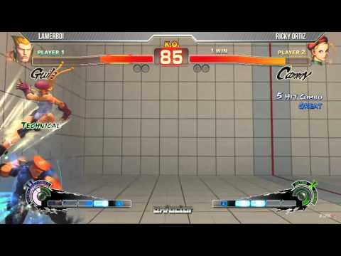 EX-Factor 1.2 (SSFIV:AE 2012) - Lamerboi (Guile) vs. Ricky Ortiz (Cammy)