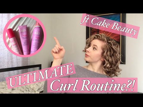 MY ULTIMATE CURL ROUTINE!! Updated Cake Beauty &...