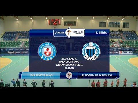 5. Seria EKS Start Elbląg - Eurobud JKS Jarosław SKRÓT