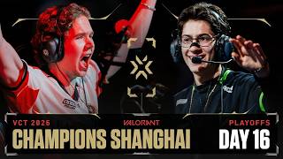 VIT 🆚 LOUD — 100T 🆚 G2 | VALORANT Champions Shanghai 2026 | Playoff