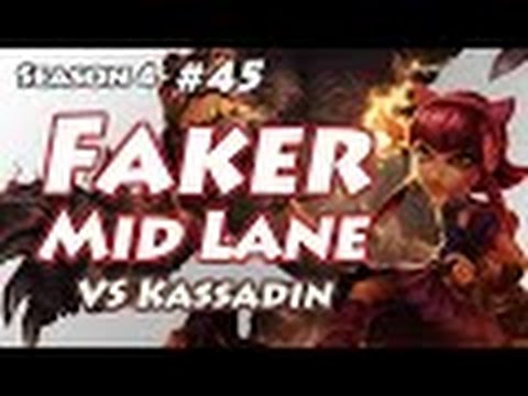 SKT T1 Faker - Annie vs Kassadin - KR LOL Challenger 963LP
