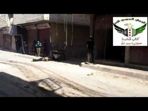 اشتباكات بين كتيبة جند الله وقوات النظام في حي التضامن في مدينة دمشق