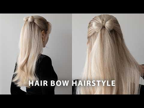 How To Hair Bow Hairstyle 🎀