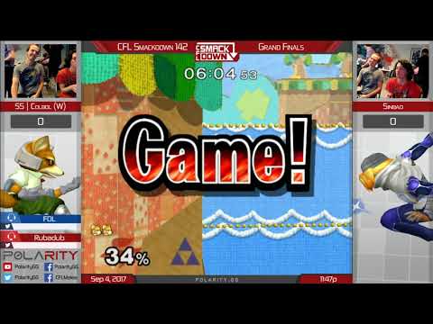 CFL Smackdown 142 Melee - SS | Colbol (Fox) vs Sinbad (Sheik) - Grand Finals