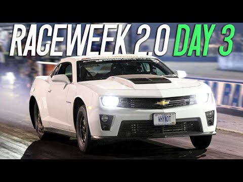 3000hp Camaro goes 198mph, CHROME Milk Truck + More!  | Race Week 2.0 Day 3