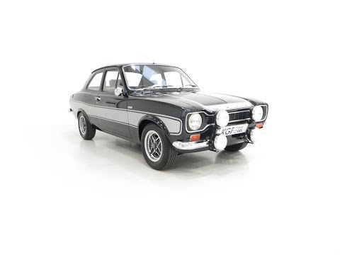 A Rare Matching Numbers AVO Factory Black Mk1 Ford Escort RS2000 - SOLD!
