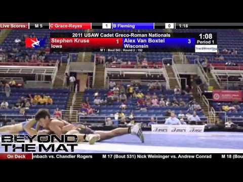 Cadet Greco 152 - Alex Van Boxtel (WI) vs. Stephen Kruse (IA)