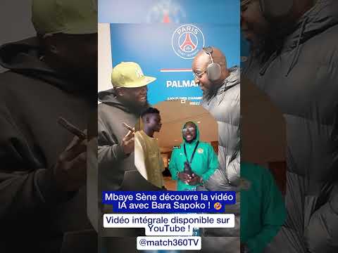 😂🇸🇳 Mbaye Sène découvre la vidéo IA avec Bara Sapoko !