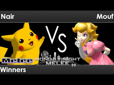 MNM 99 - Nair (Pikachu) vs SWG | Mouf (Peach) Winners - Melee