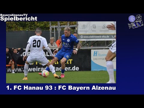 1. FC Hanau 93 - FC Bayern Alzenau
