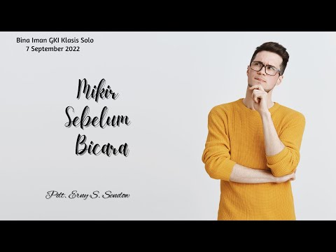 Bina Iman GKI Klasis Solo - 7 September 2022