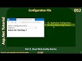 Web Config Part 2 Read Config Entries Via ConfigurationManager Asp Net Tutorial 52