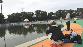 やばっ！！？閉園時間ギリギリのエリアトラウトに挑戦したら...