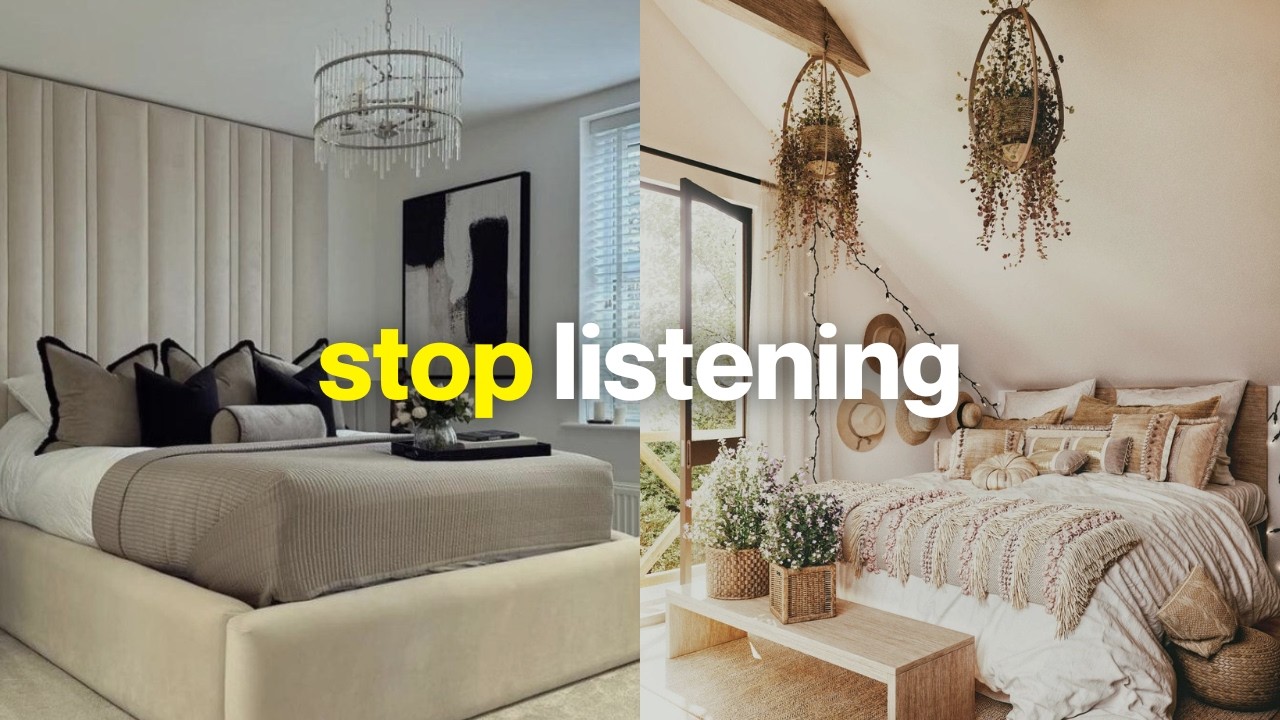 6 mistakes beautiful bedrooms NEVER make