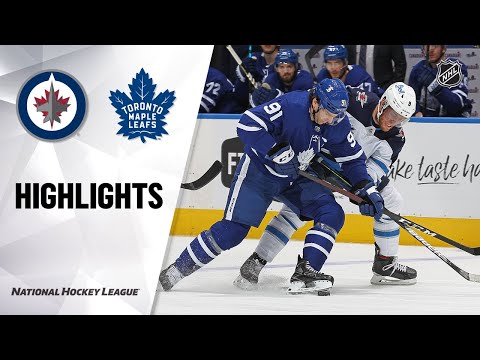 Jets @ Maple Leafs 3/13/21 | NHL Highlights
